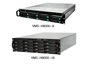 VMS-H8000-8 、16路网络视频存储服务器