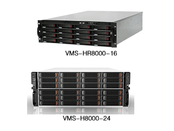 VMS-HR8000-16、24路网络视频存储服务器